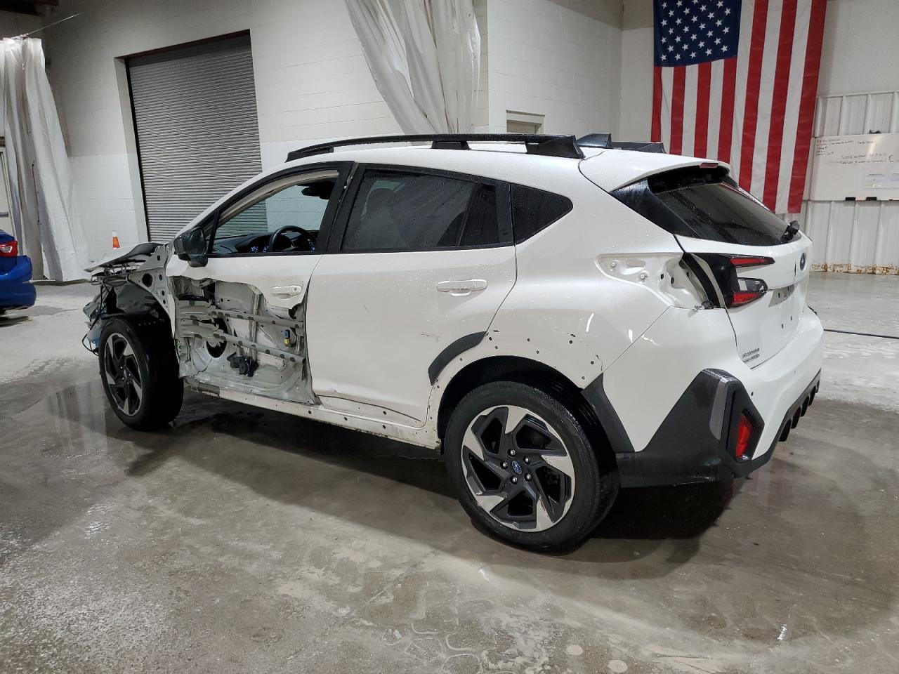 2024 Subaru XV VIN 4S4GUHM63R3700506 Copart auction photo, side damage thumbnail 2