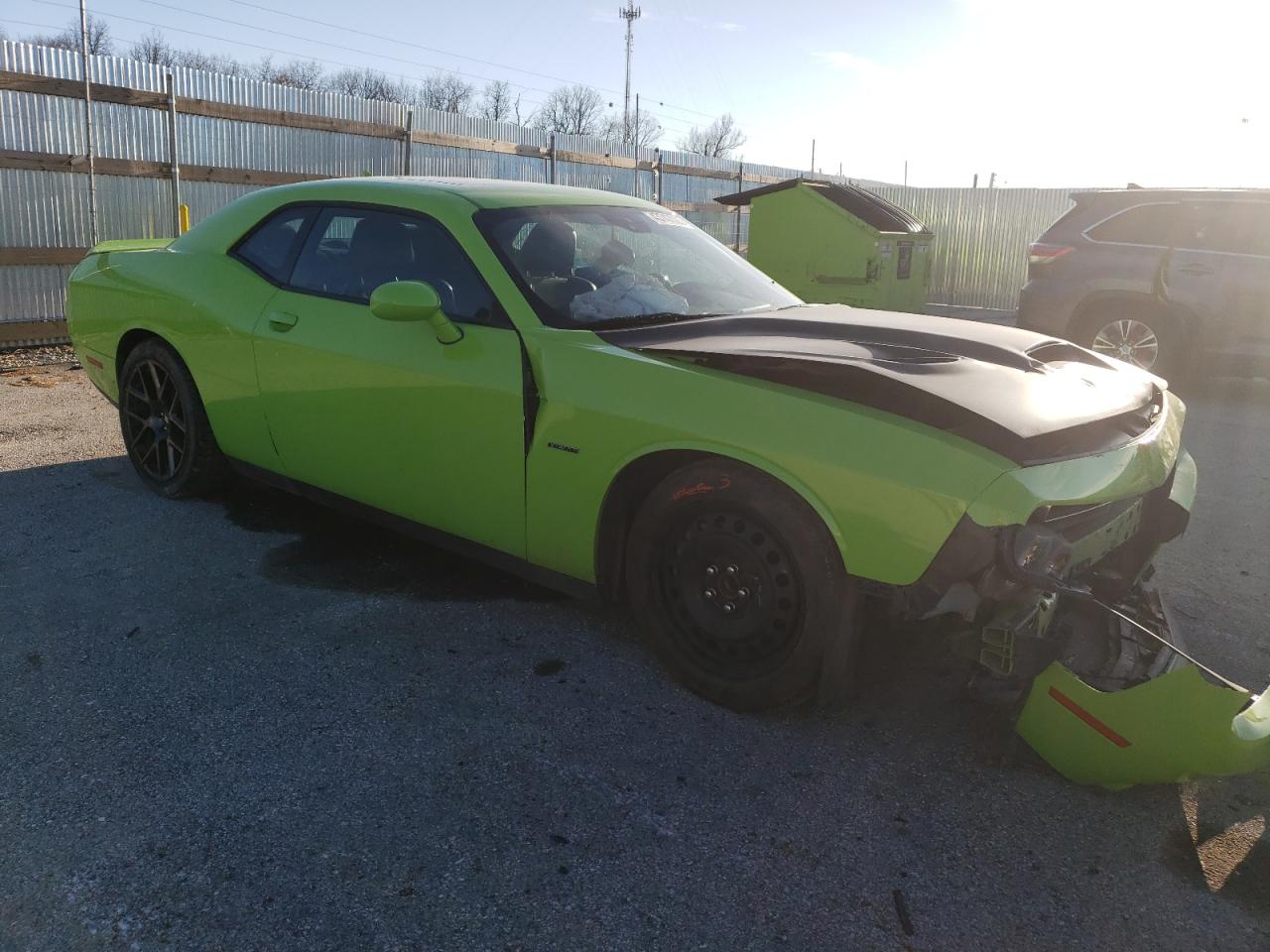 2019 Dodge Challenger VIN 2C3CDZBT3KH687989 Copart auction photo, front end / hail damage thumbnail 4