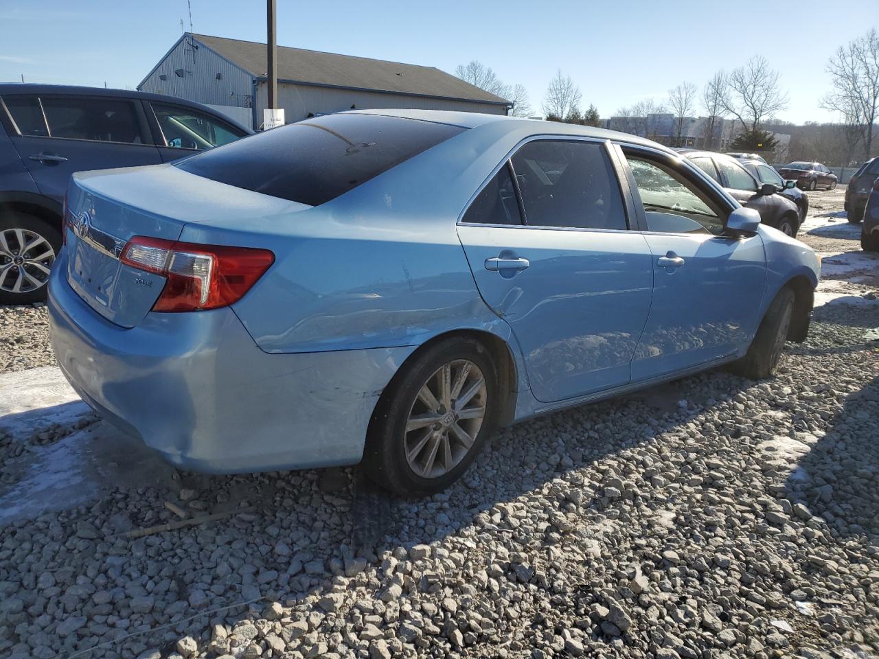 2012 Toyota Camry VIN 4T4BF1FK5CR209545 Copart auction photo, front end / side damage thumbnail 3