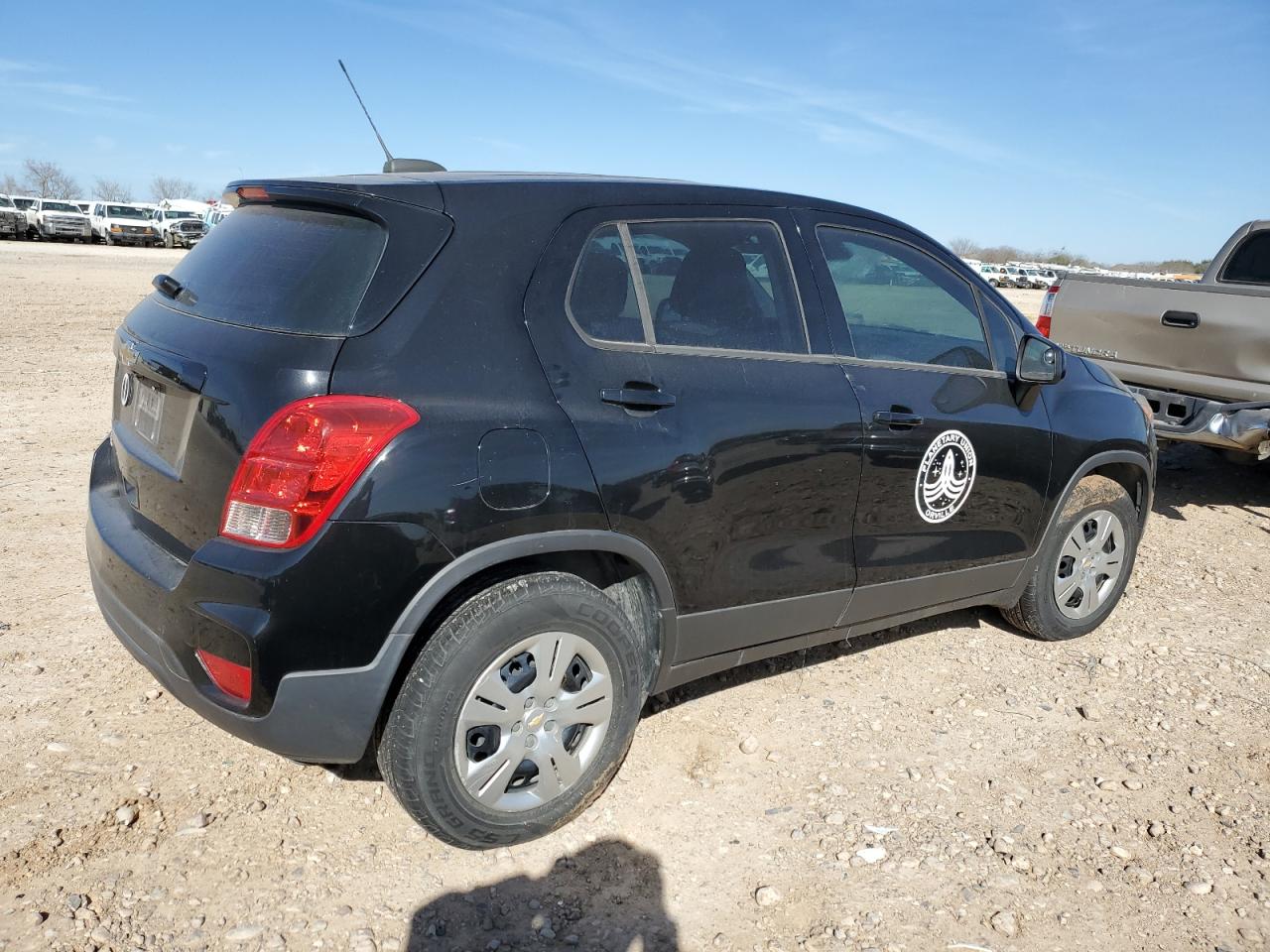 2018 Chevrolet Trax VIN 3GNCJKSB7JL187107 Copart auction photo, front end damage thumbnail 3