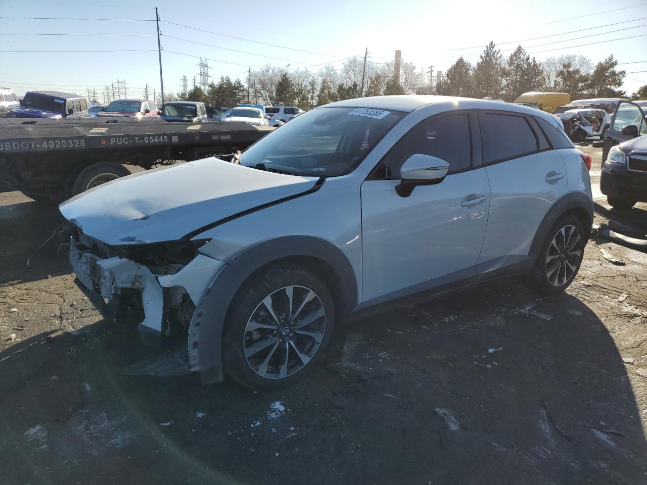 2019 Mazda CX-3 VIN JM1DKFC73K0402458