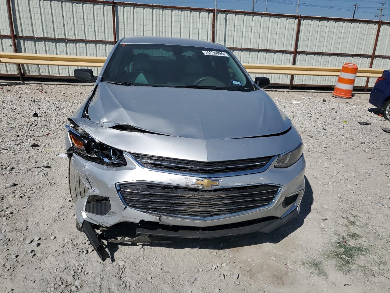 2018 Chevrolet Malibu VIN 1G1ZB5STXJF134558 Copart auction photo, side / front end damage thumbnail 5