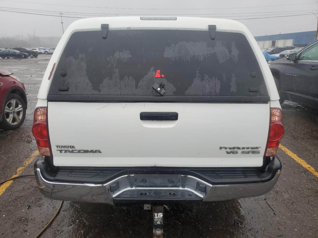 2005 Toyota Tacoma VIN 5TEJU62N85Z023506 Copart auction photo, front end / mechanical damage thumbnail 6