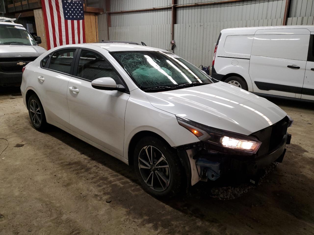 2024 KIA Forte VIN 3KPF24AD8RE699508 Copart auction photo, front end / mechanical damage thumbnail 4