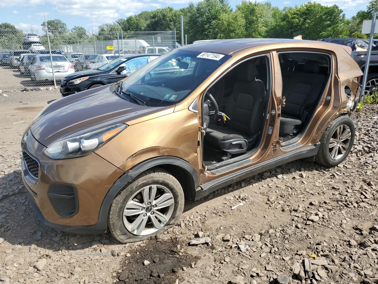 2017 KIA Sportage VIN KNDPM3AC7H7120118