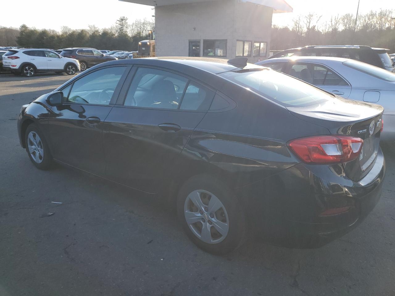 2018 Chevrolet Cruze VIN 1G1BC5SM4J7182560 Copart auction photo, front end / rear end damage thumbnail 2