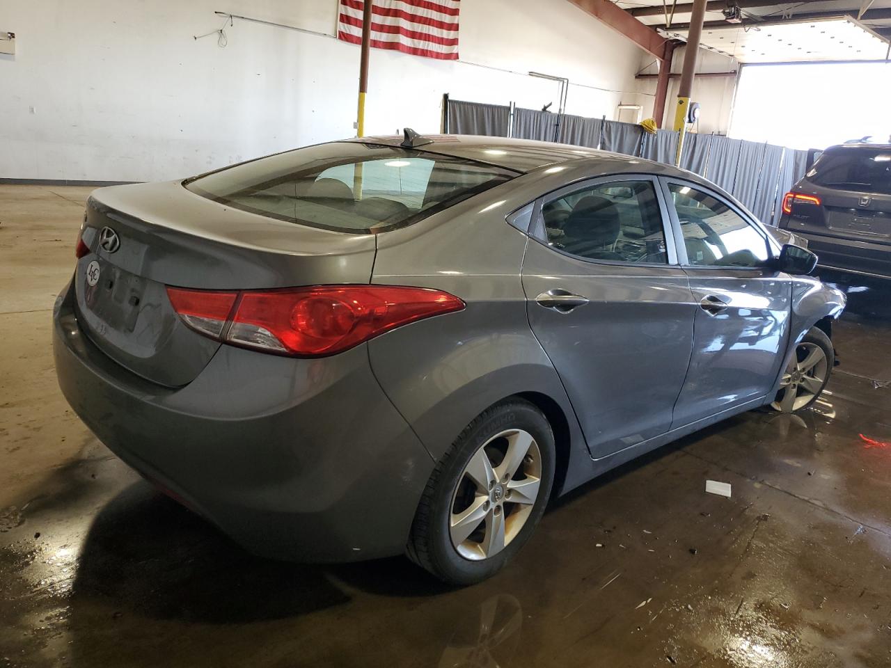 2013 Hyundai Elantra VIN 5NPDH4AE6DH379705 Copart auction photo, front end damage thumbnail 3