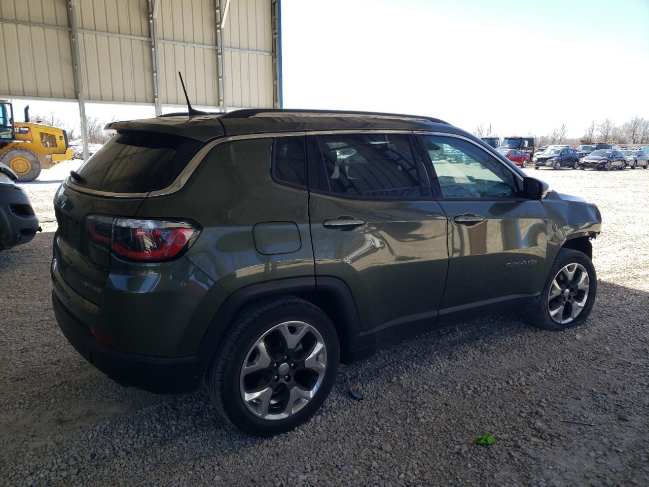 2018 Jeep Compass VIN 3C4NJCCB1JT406861 Copart auction photo, front end / minor dent/scratches damage thumbnail 3