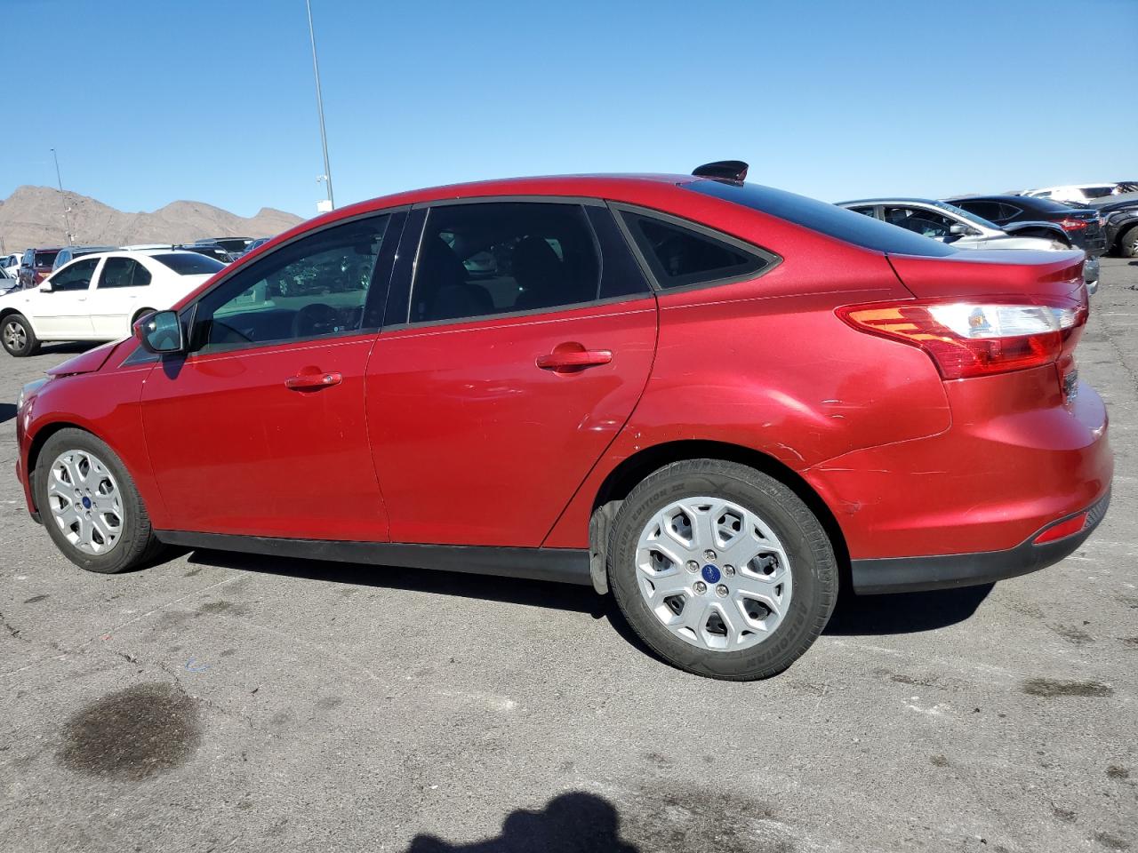 2012 Ford Focus VIN 1FAHP3F28CL422471 Copart auction photo, front end damage thumbnail 2