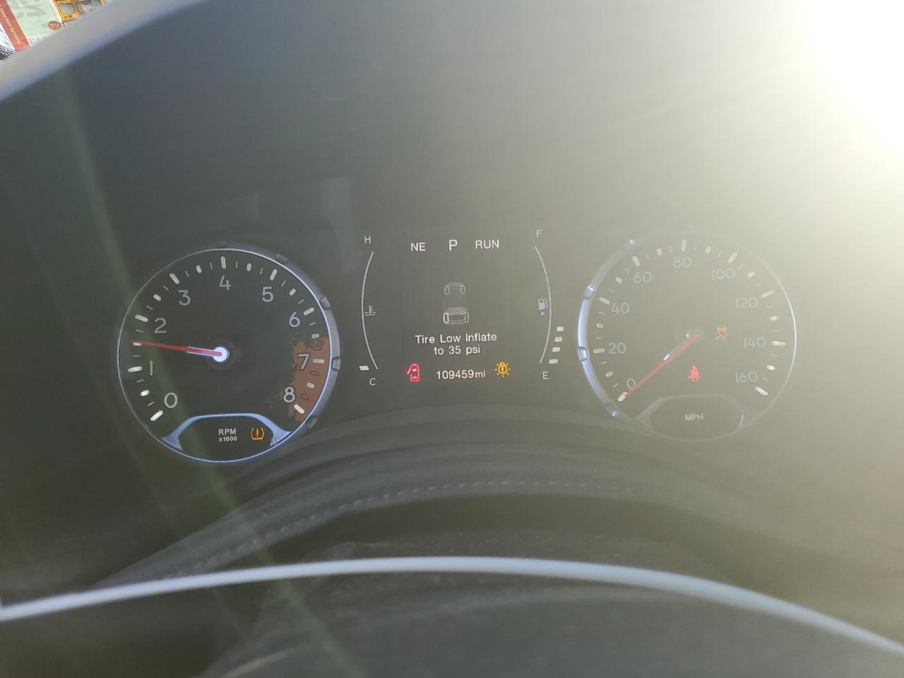 2016 Jeep Renegade VIN ZACCJBATXGPD98398 Copart auction photo, front end damage thumbnail 9