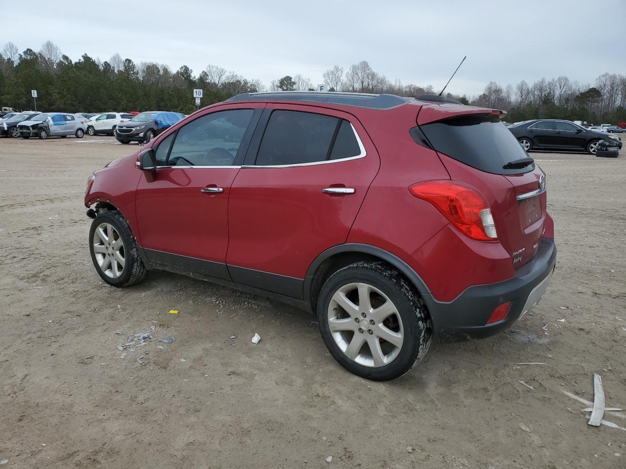 2015 Buick Encore VIN KL4CJHSB6FB186626 Copart auction photo, front end damage thumbnail 2