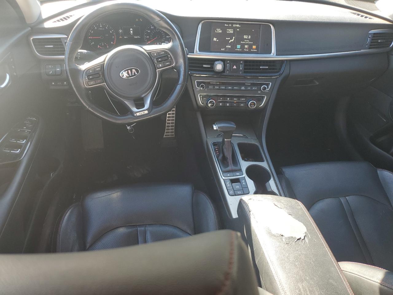 2016 KIA Optima VIN 5XXGW4L29GG022685 Copart auction photo, rear end / minor dent/scratches damage thumbnail 8
