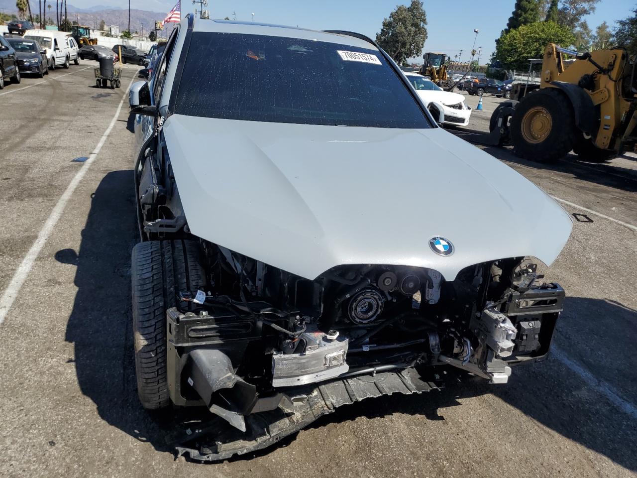 2024 BMW X5 VIN 5UX13EU06R9T52848 Copart auction photo, front end / minor dent/scratches damage thumbnail 5