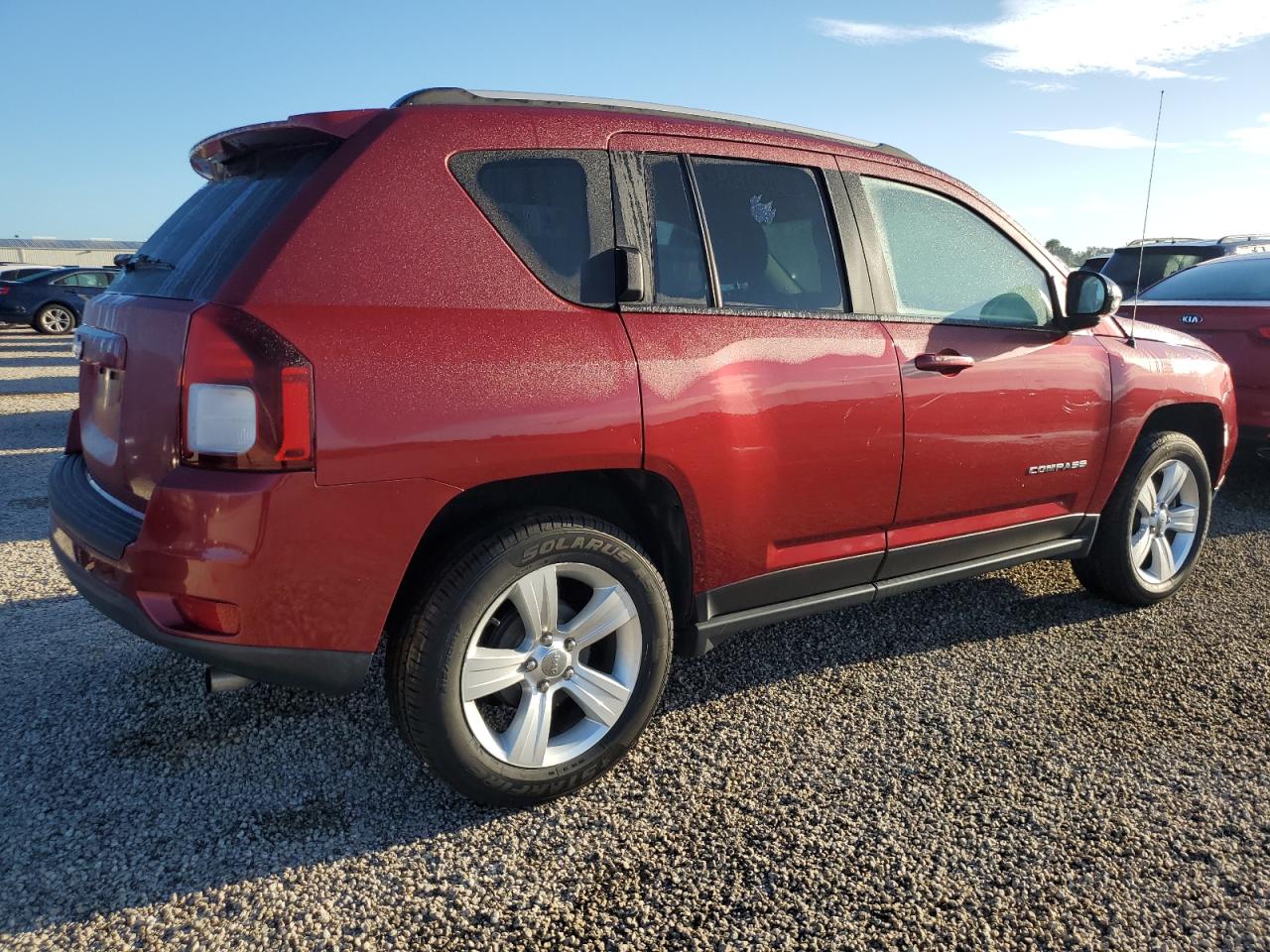 2016 Jeep Compass VIN 1C4NJCBB9GD526245 Copart auction photo, water/flood damage thumbnail 3