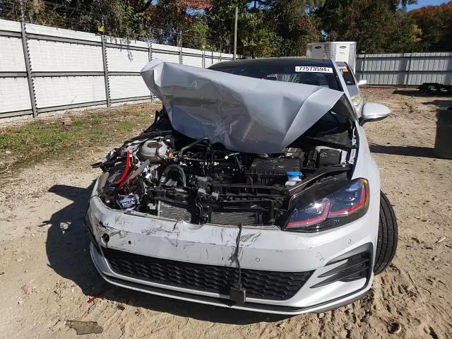 2019 Volkswagen GTI VIN 3VW6T7AU6KM018706 Copart auction photo, front end / rear end damage thumbnail 11