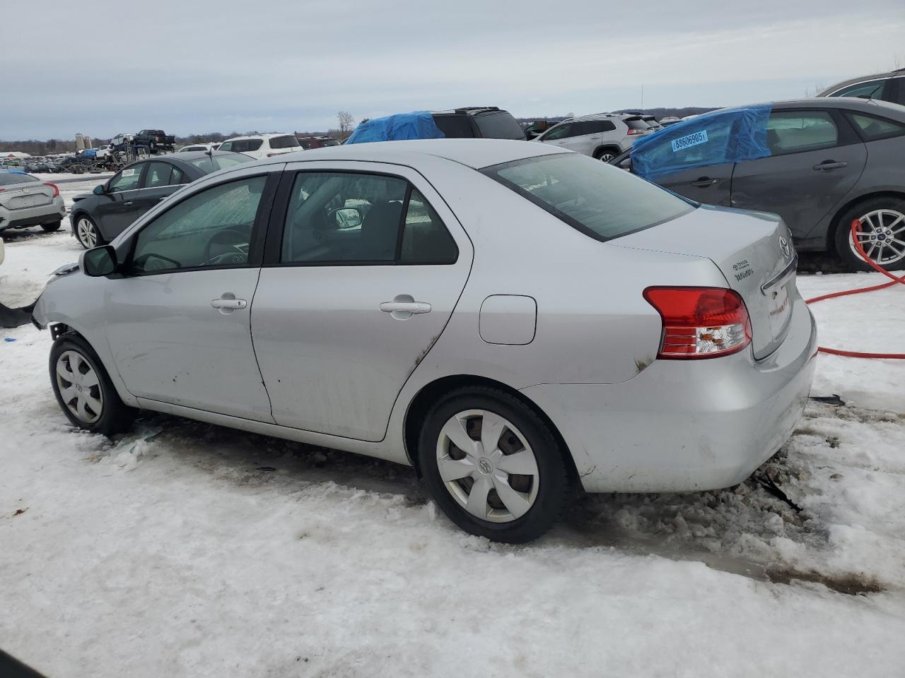 2008 Toyota Yaris VIN JTDBT923481285240 Copart auction photo, front end damage thumbnail 2
