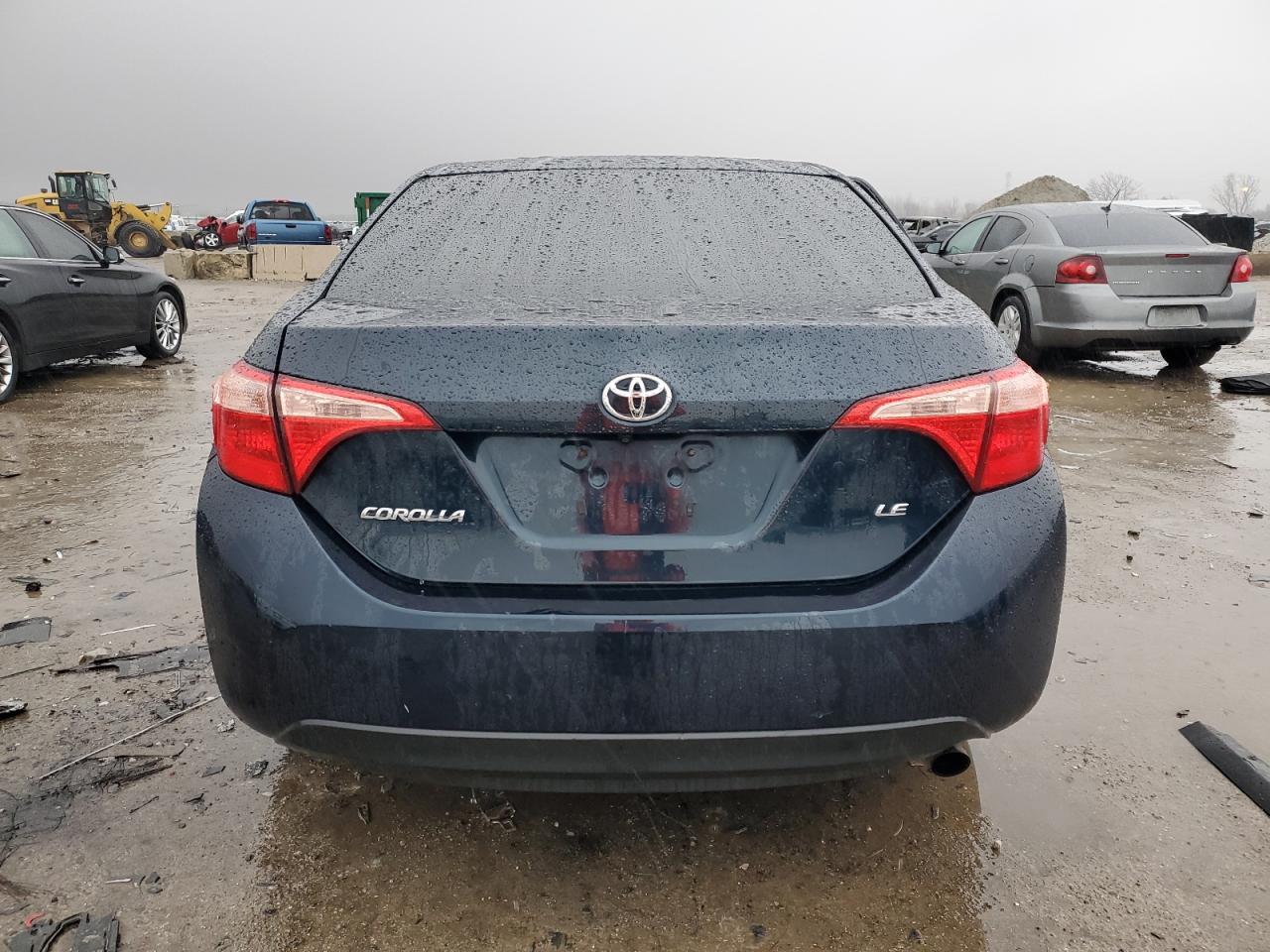 2017 Toyota Corolla VIN 2T1BURHEXHC871569 Copart auction photo, side / front end damage thumbnail 6