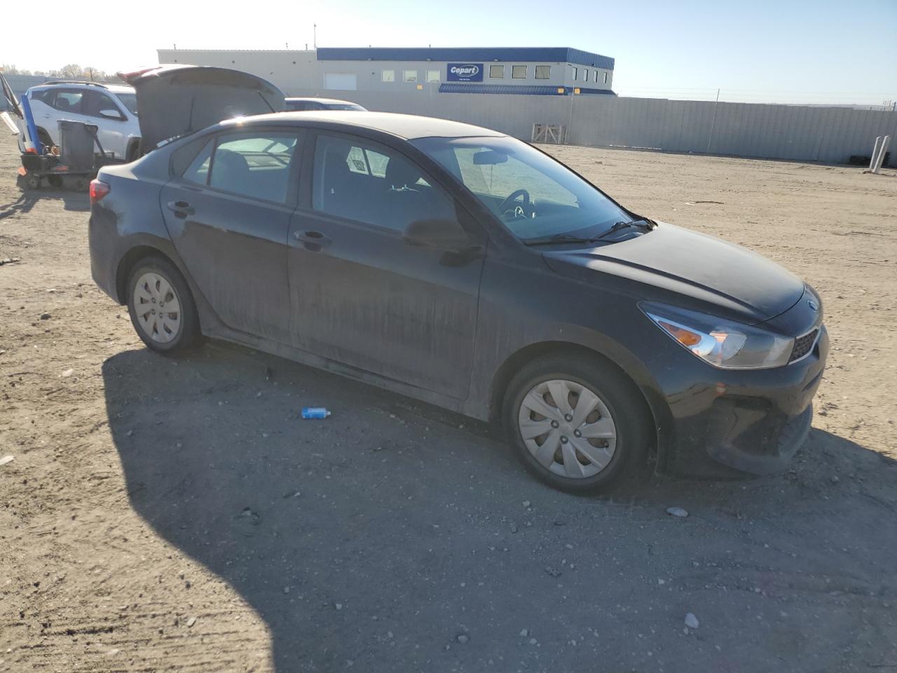 2018 KIA Rio VIN 3KPA24AB9JE080218 Copart auction photo, rear end damage thumbnail 4