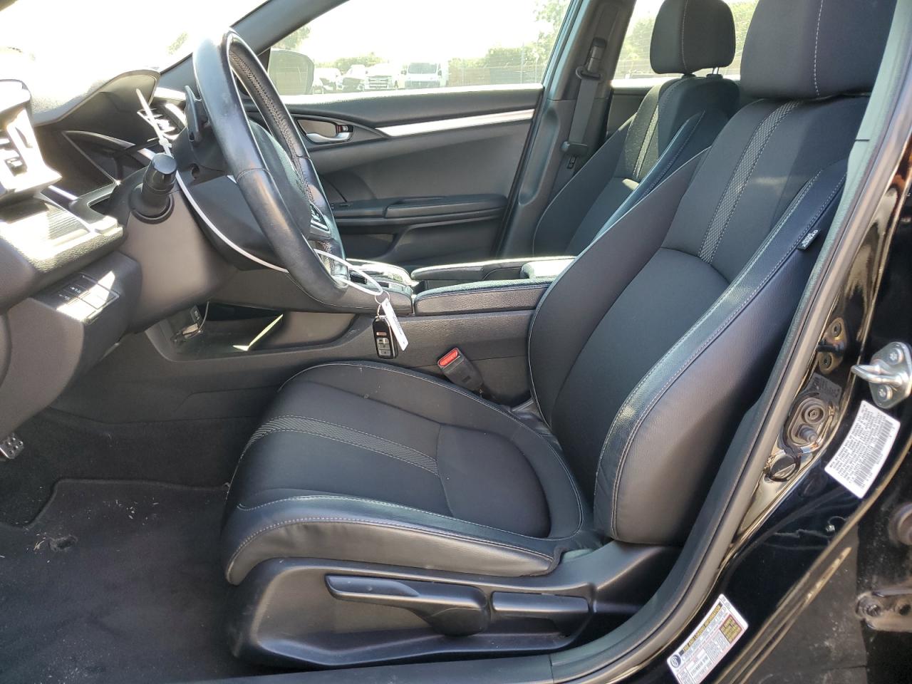 2019 Honda Civic VIN 19XFC2F80KE201174 Copart auction photo, side damage thumbnail 7