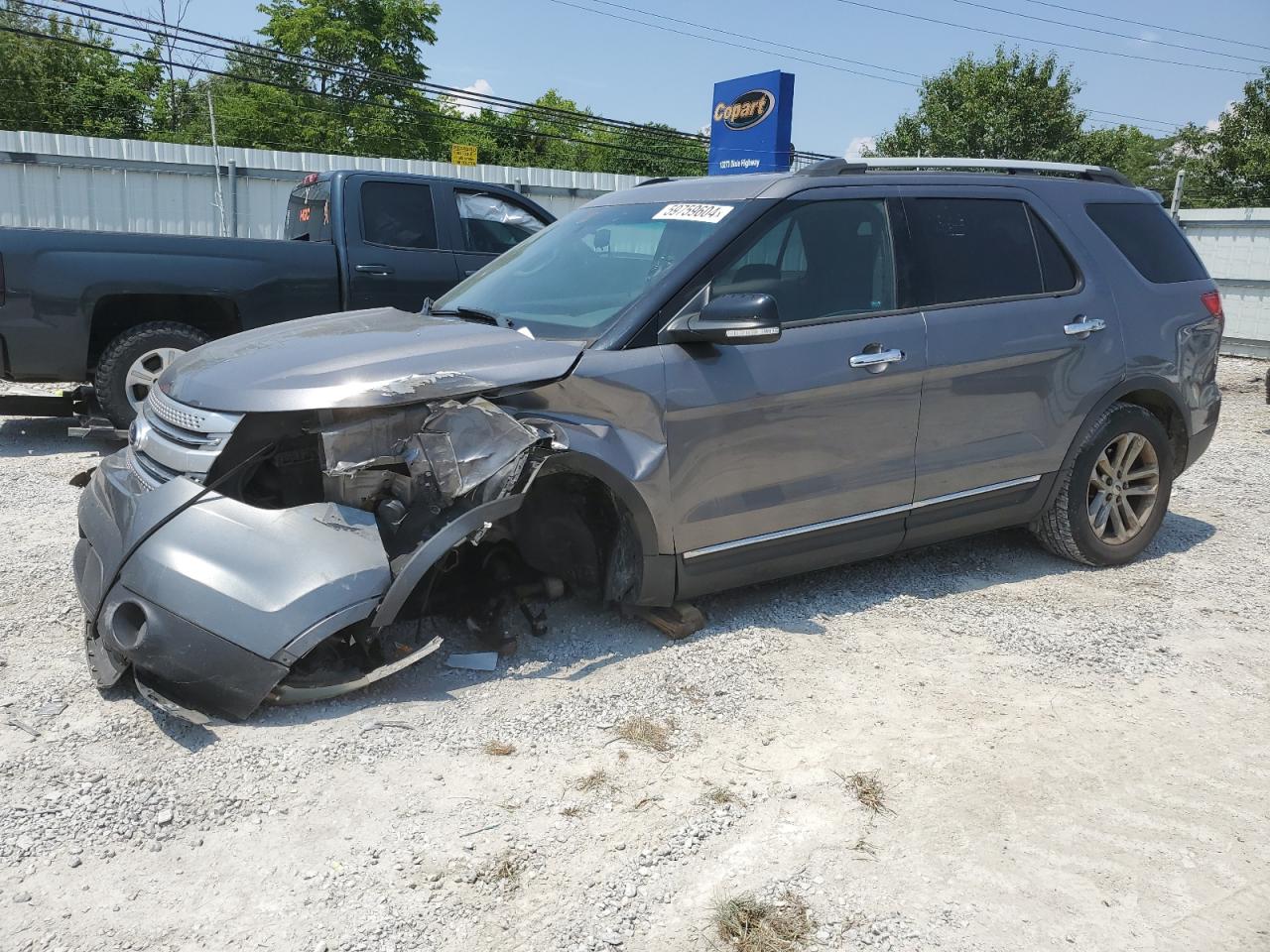 2014 Ford Explorer VIN 1FM5K7D93EGC10863