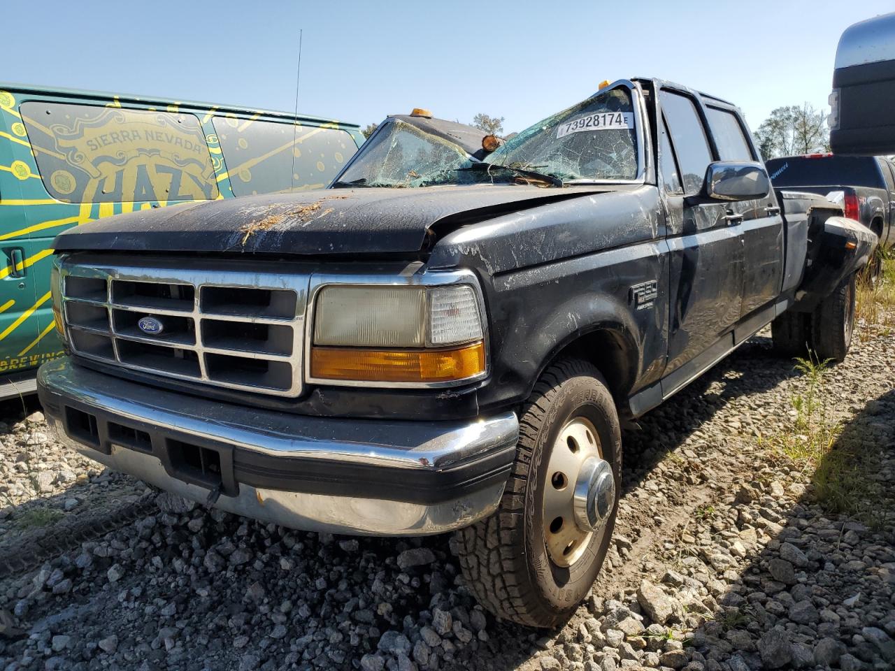 1995 Ford F350 VIN 1FTJW35F1SEA25478