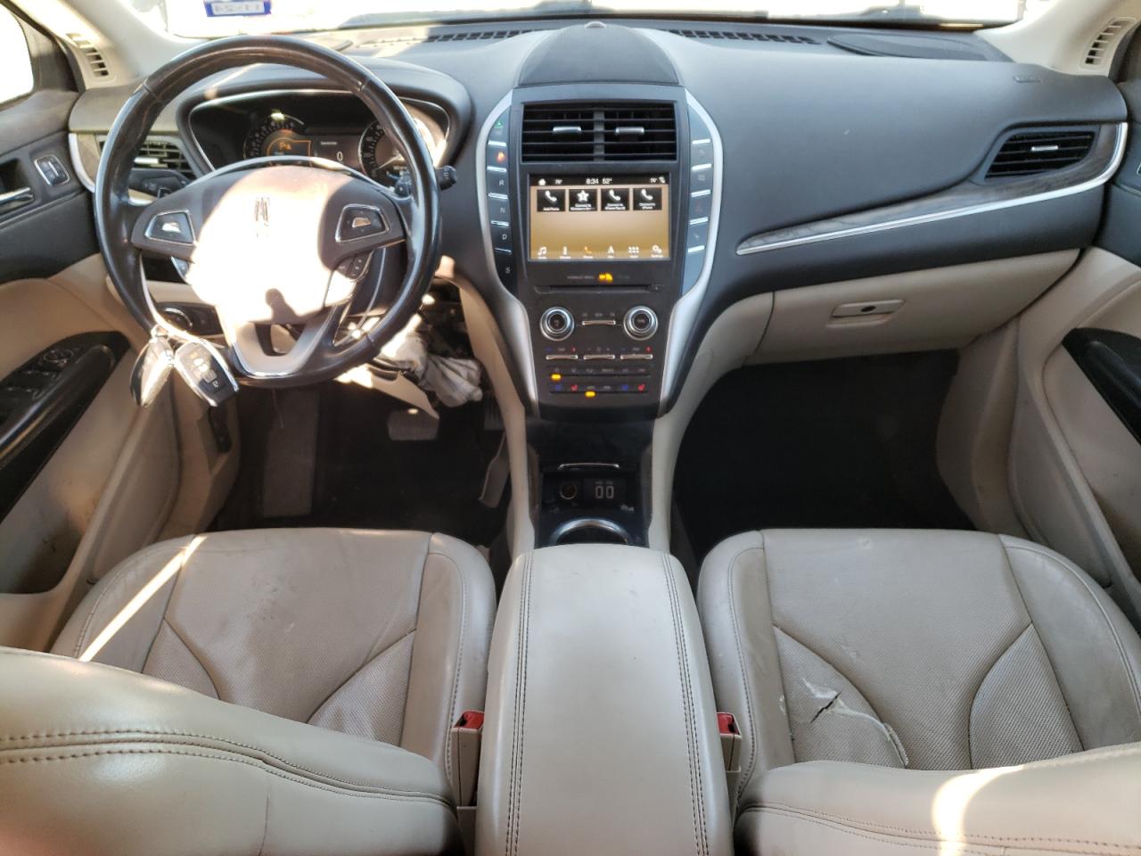 2018 Lincoln MKC VIN 5LMCJ3C92JUL01619 Copart auction photo, front end damage thumbnail 8