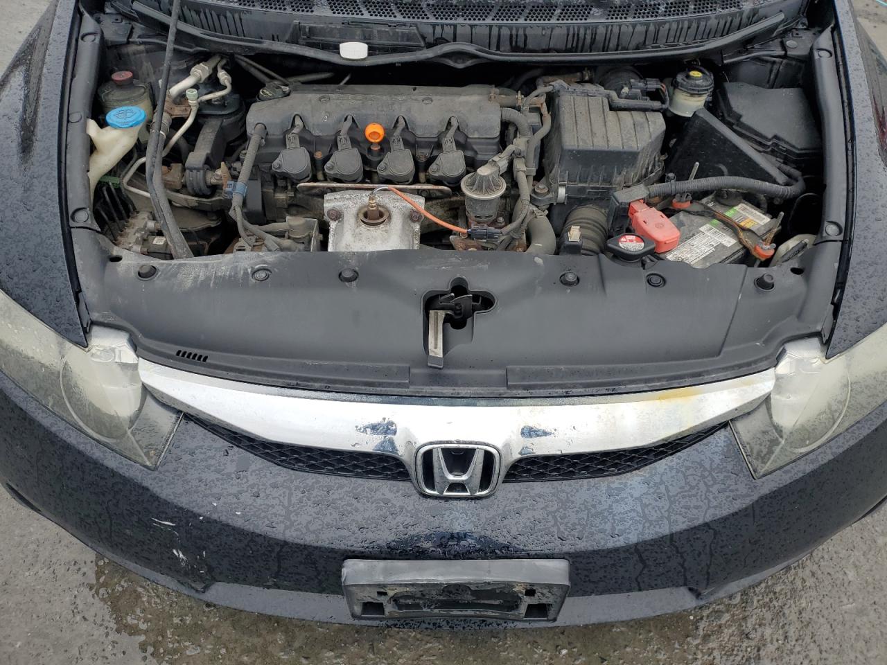 2010 Honda Civic VIN 2HGFA1F59AH324465 Copart auction photo, rear end damage thumbnail 13