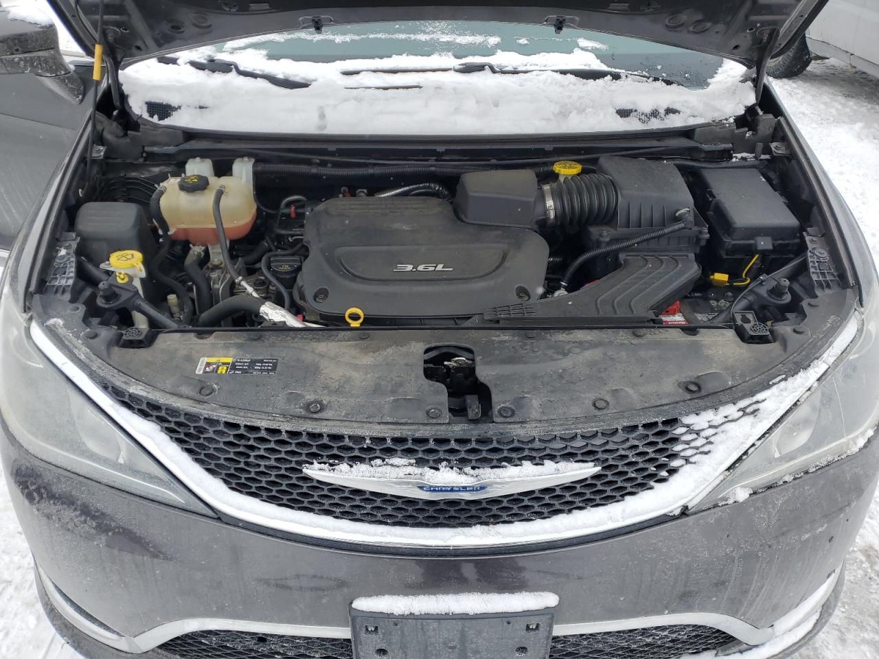 2017 Chrysler Pacifica VIN 2C4RC1BG2HR564586 Copart auction photo, side damage thumbnail 12