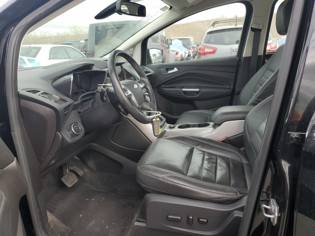 2015 Ford C-MAX VIN 1FADP5CU6FL109309 Copart auction photo, rear end / hail damage thumbnail 7