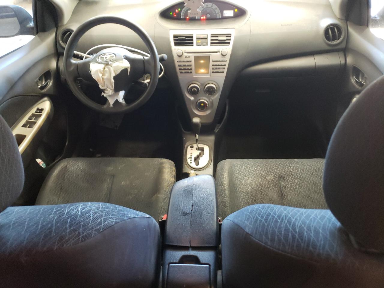 2008 Toyota Yaris VIN JTDBT903981263849 Copart auction photo, front end / undercarriage damage thumbnail 8