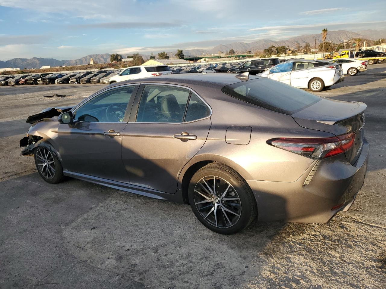2023 Toyota Camry VIN 4T1G11AK5PU828514 Copart auction photo, front end damage thumbnail 2
