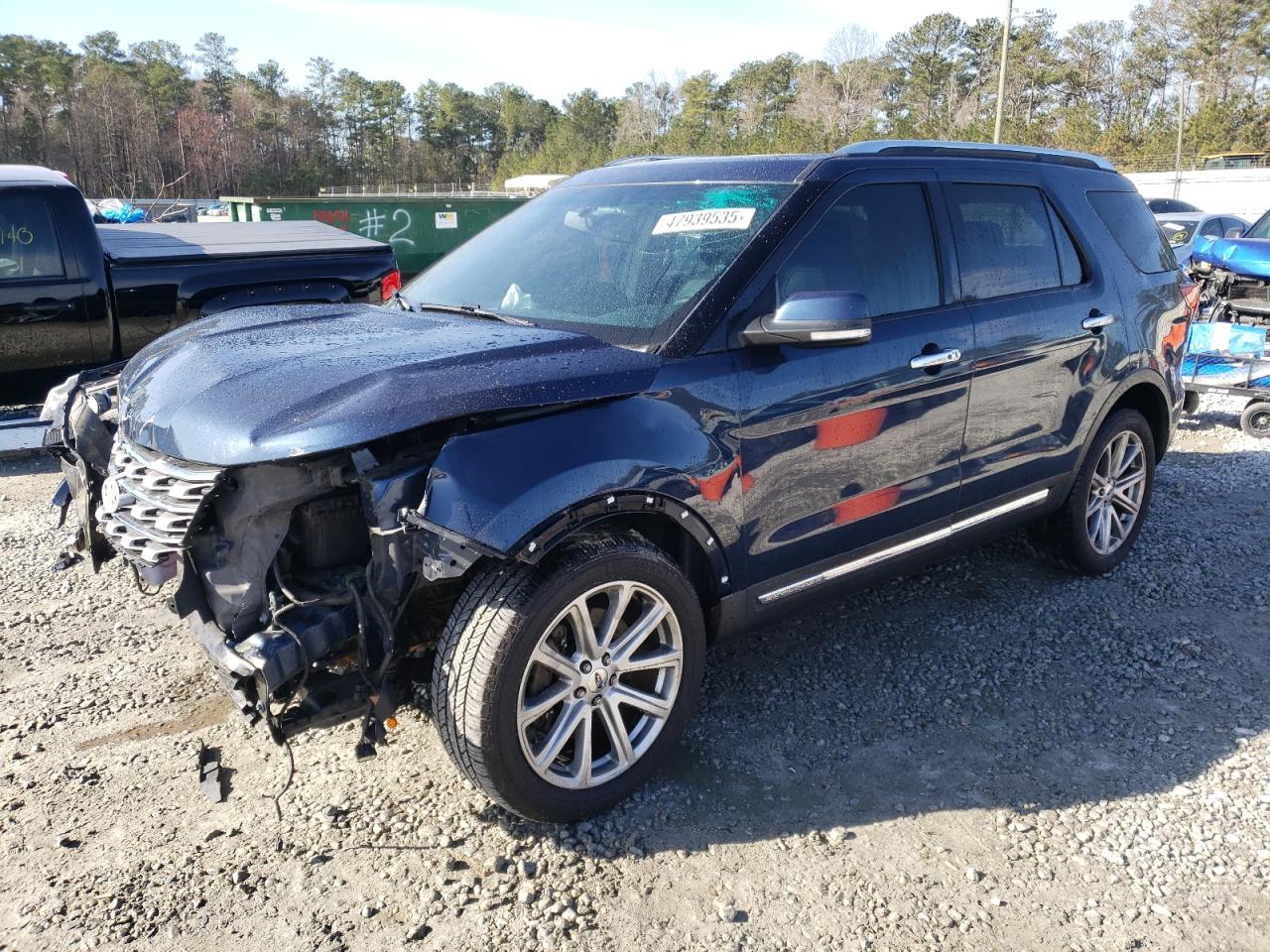 2016 Ford Explorer VIN 1FM5K8F87GGD15161