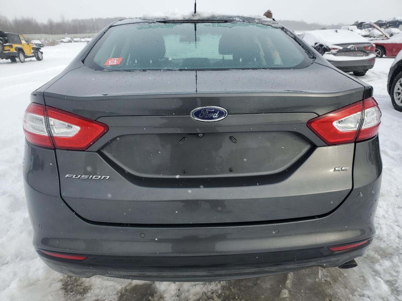 2016 Ford Fusion VIN 1FA6P0H73G5124998 Copart auction photo, front end damage thumbnail 6