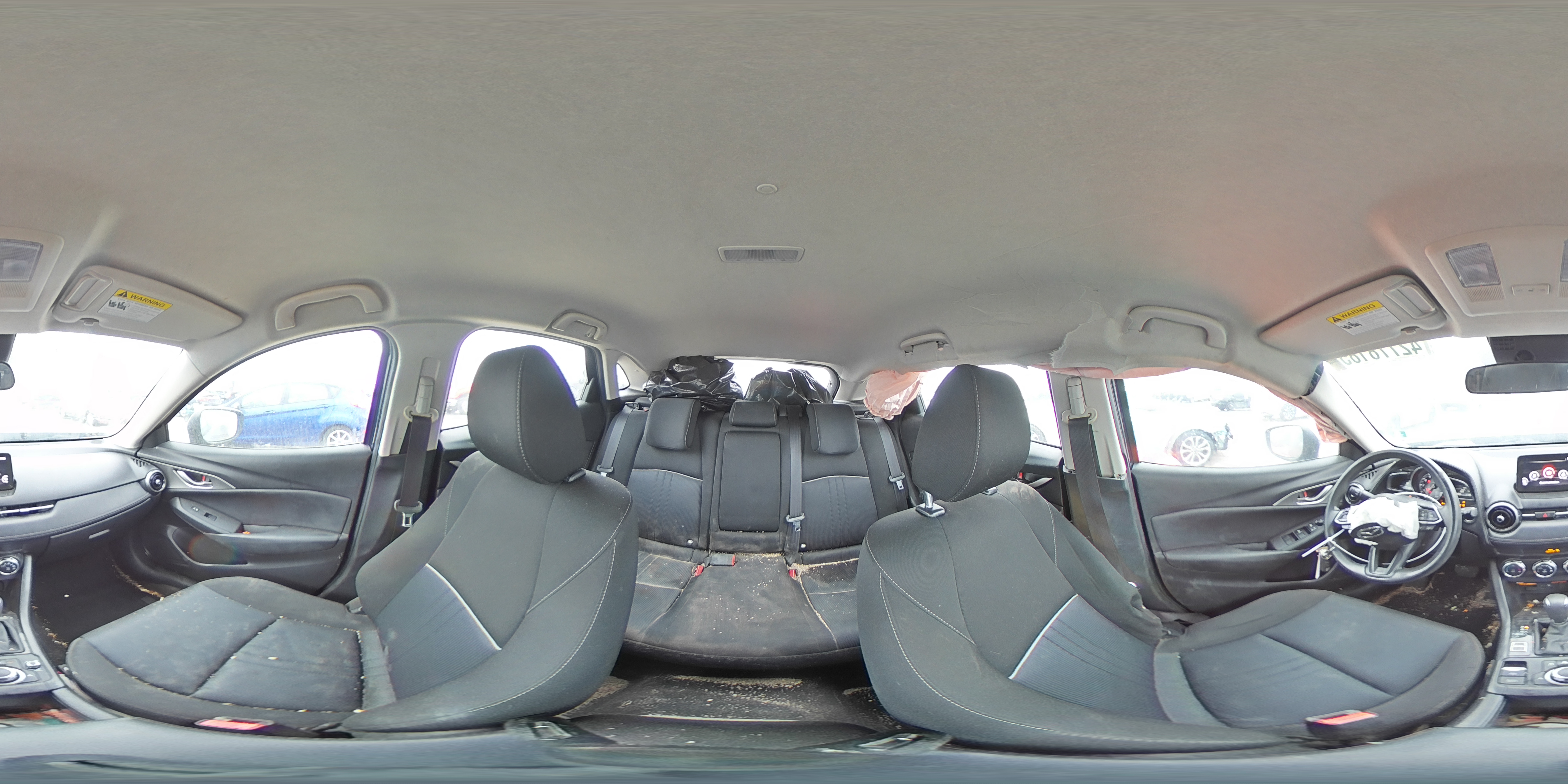 2020 Mazda CX-3 VIN JM1DKDB72L1465326 Copart auction photo, front end / mechanical damage thumbnail 13