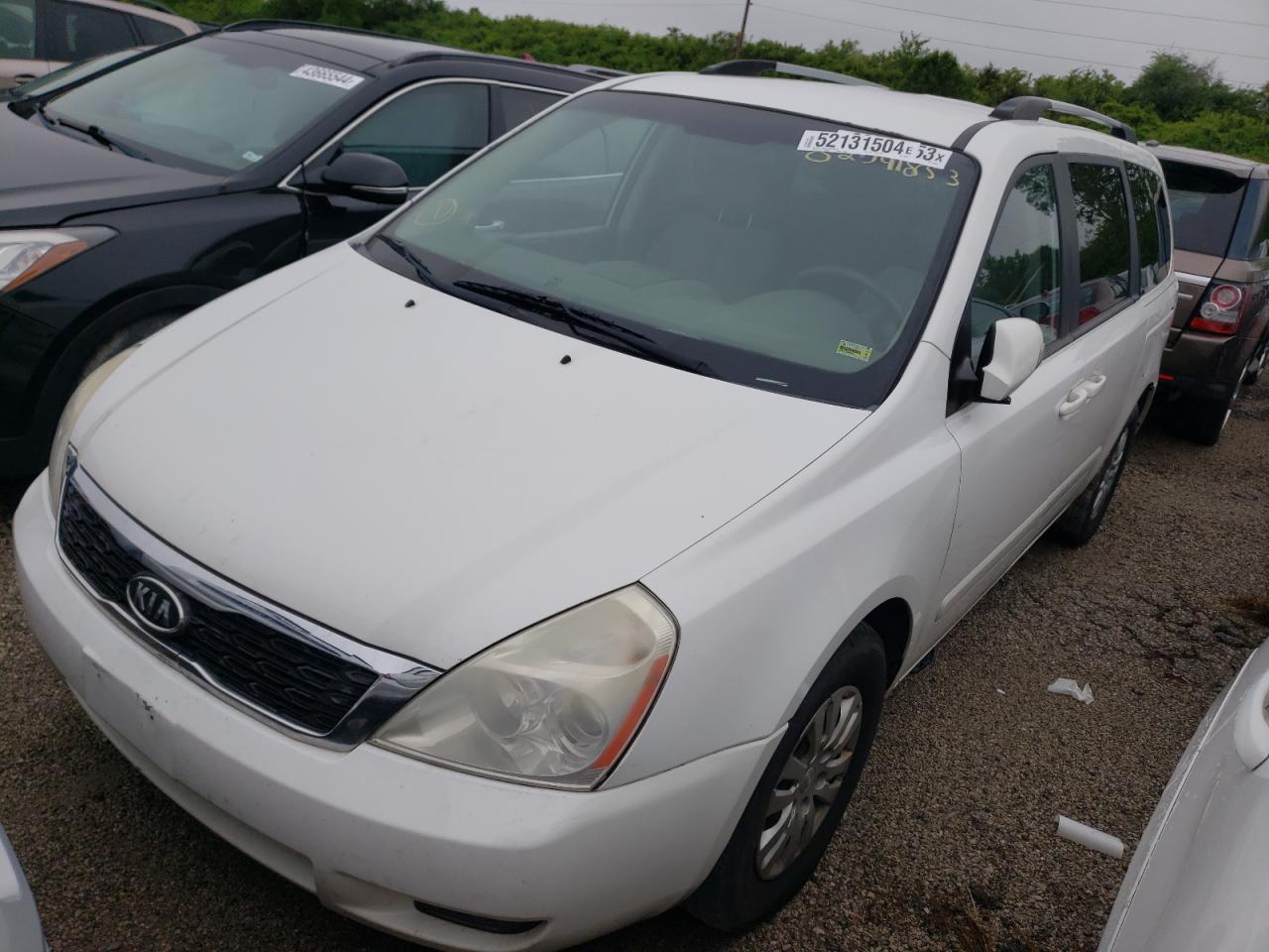 2011 KIA Sedona VIN KNDMG4C79B6384342