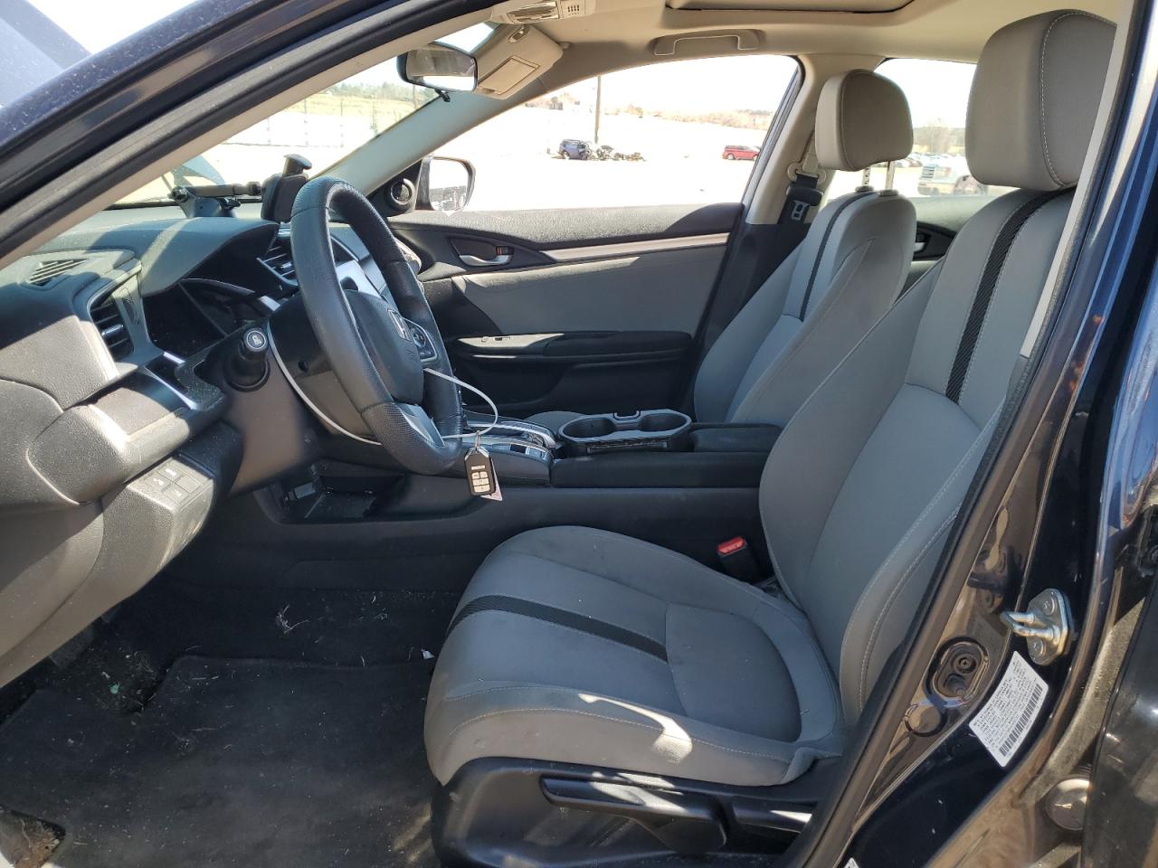 2017 Honda Civic VIN 2HGFC2F89HH553135 Copart auction photo, rear end damage thumbnail 7