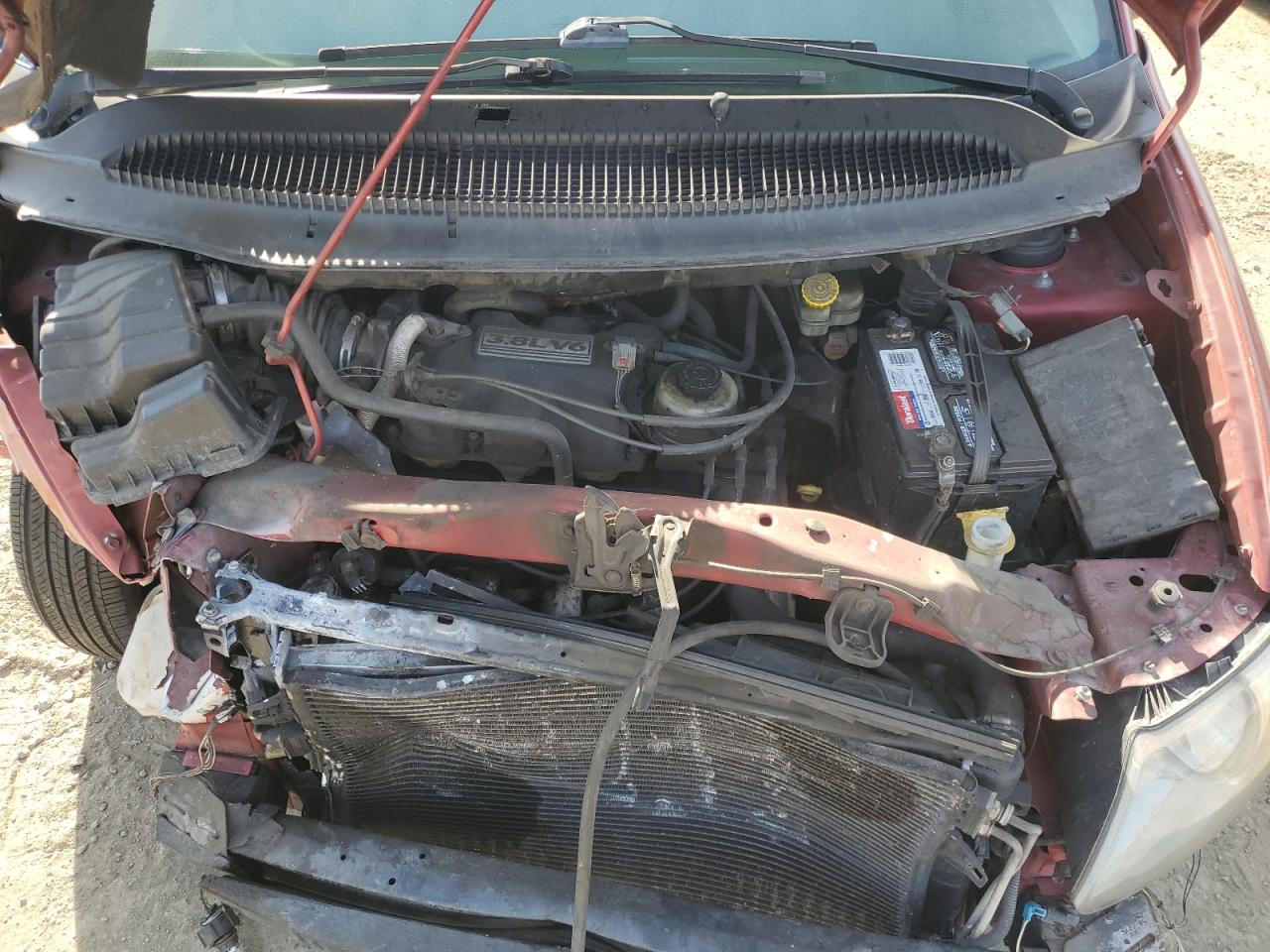 2006 Dodge Caravan VIN 2D4GP44L66R816864 Copart auction photo, front end damage thumbnail 12