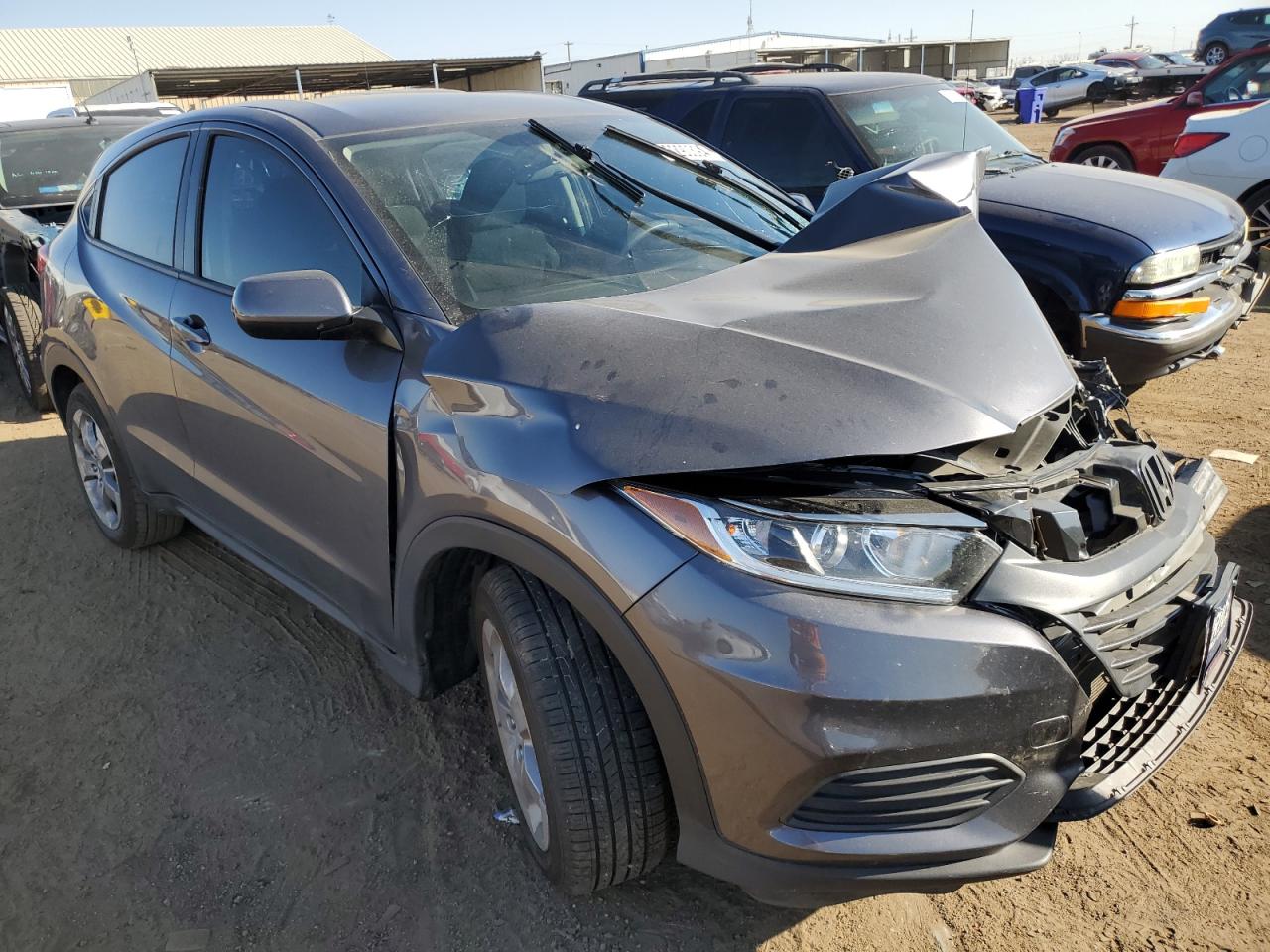 2022 Honda HR-V VIN 3CZRU6H35NM724097 Copart auction photo, front end damage thumbnail 4