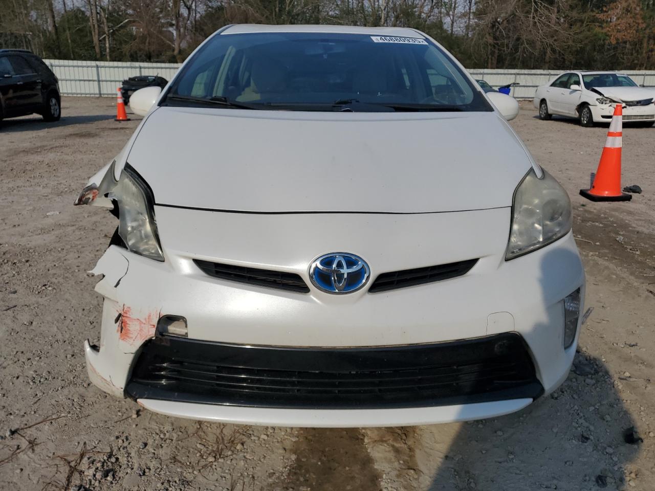 2013 Toyota Prius VIN JTDKN3DU1D0355726 Copart auction photo, front end damage thumbnail 5
