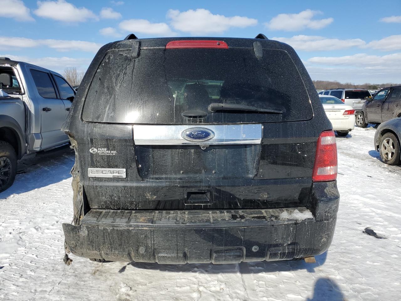 2012 Ford Escape VIN 1FMCU9E73CKC80478 Copart auction photo, all over damage thumbnail 6