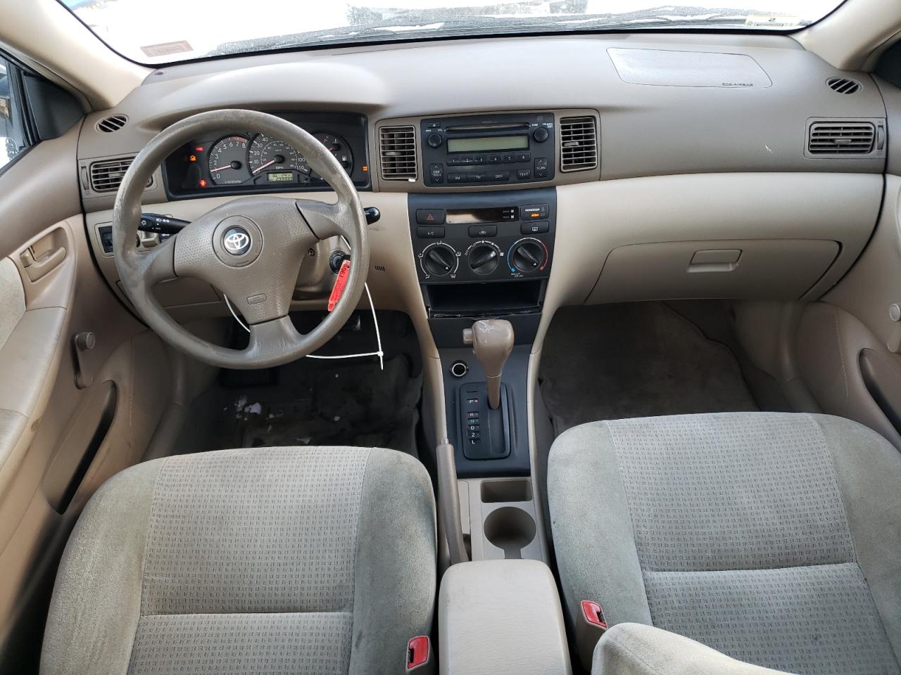 2005 Toyota Corolla VIN 2T1BR32E85C498910 Copart auction photo, rear end damage thumbnail 8