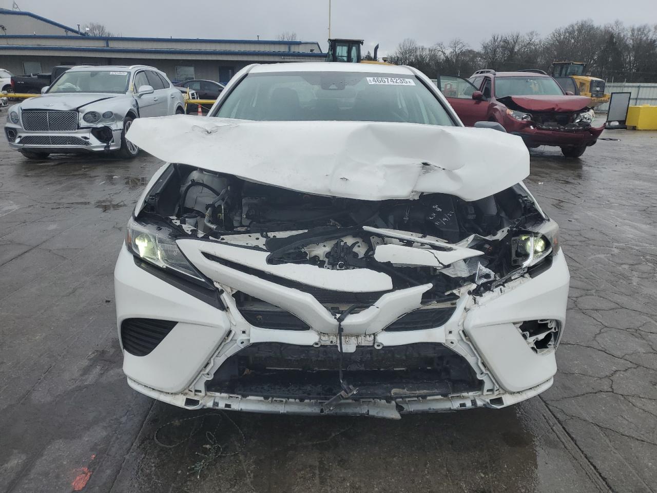 2020 Toyota Camry VIN 4T1G11AK7LU930083 Copart auction photo, front end damage thumbnail 5