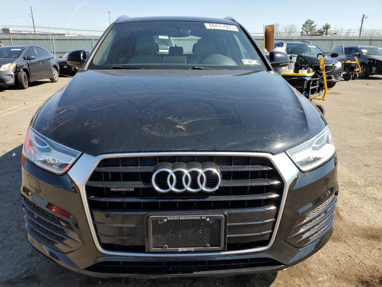 2018 Audi Q3 VIN WA1ECCFS0JR019582 Copart auction photo, rear end damage thumbnail 5
