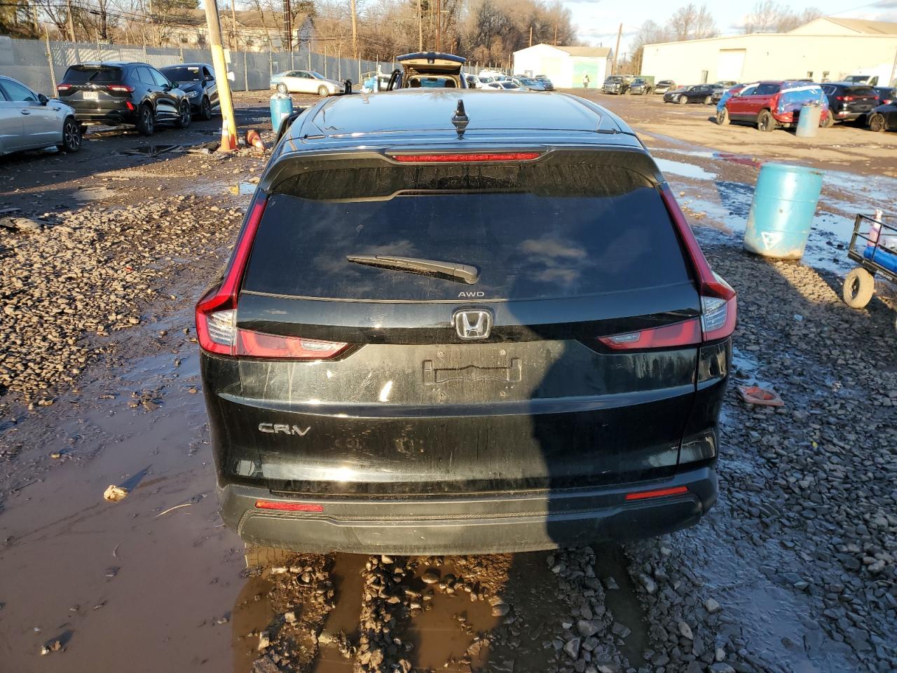 2024 Honda CR-V VIN 7FARS4H41RE016372 Copart auction photo, side damage thumbnail 6