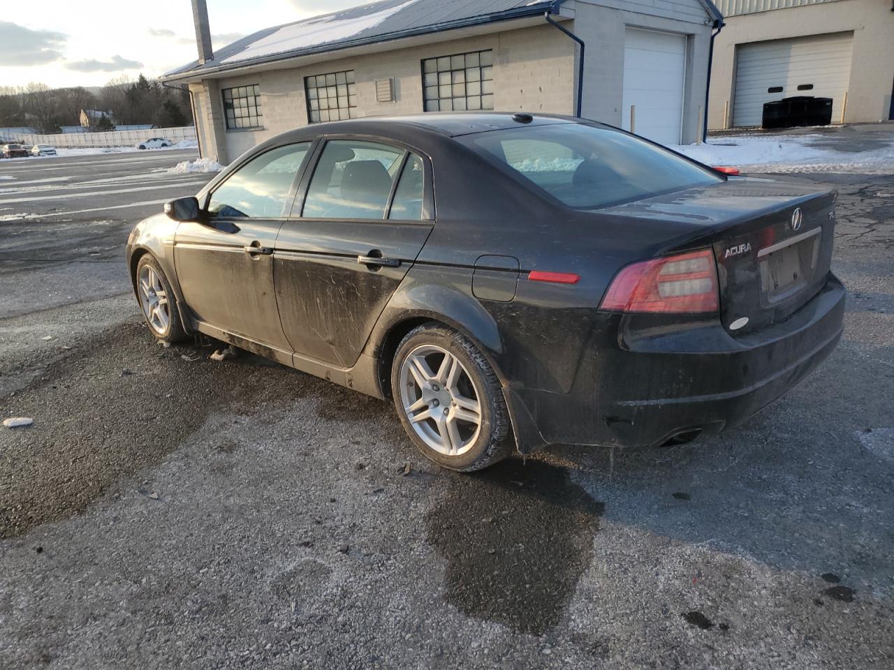 2008 Acura TL VIN 19UUA66218A031615 Copart auction photo, front end / side damage thumbnail 2