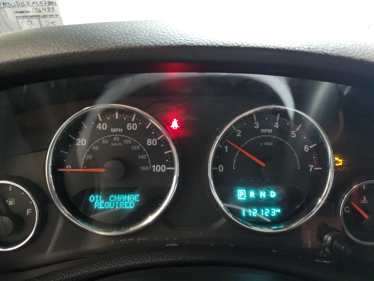 2015 Jeep Wrangler VIN 1C4BJWDG2FL573022 Copart auction photo, front end damage thumbnail 9