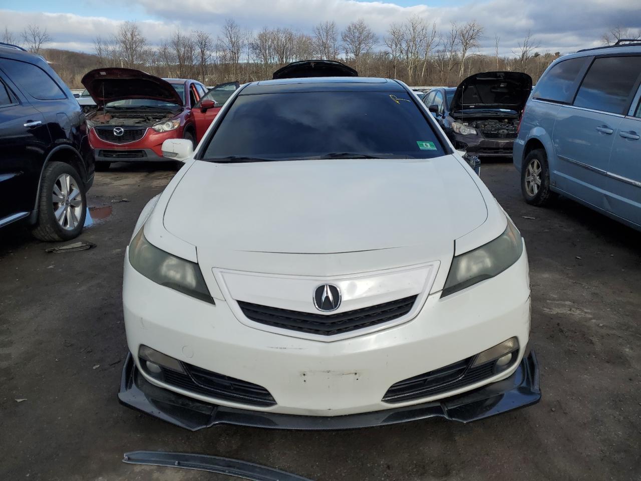 2012 Acura TL VIN 19UUA8F52CA025773 Copart auction photo, all over damage thumbnail 5