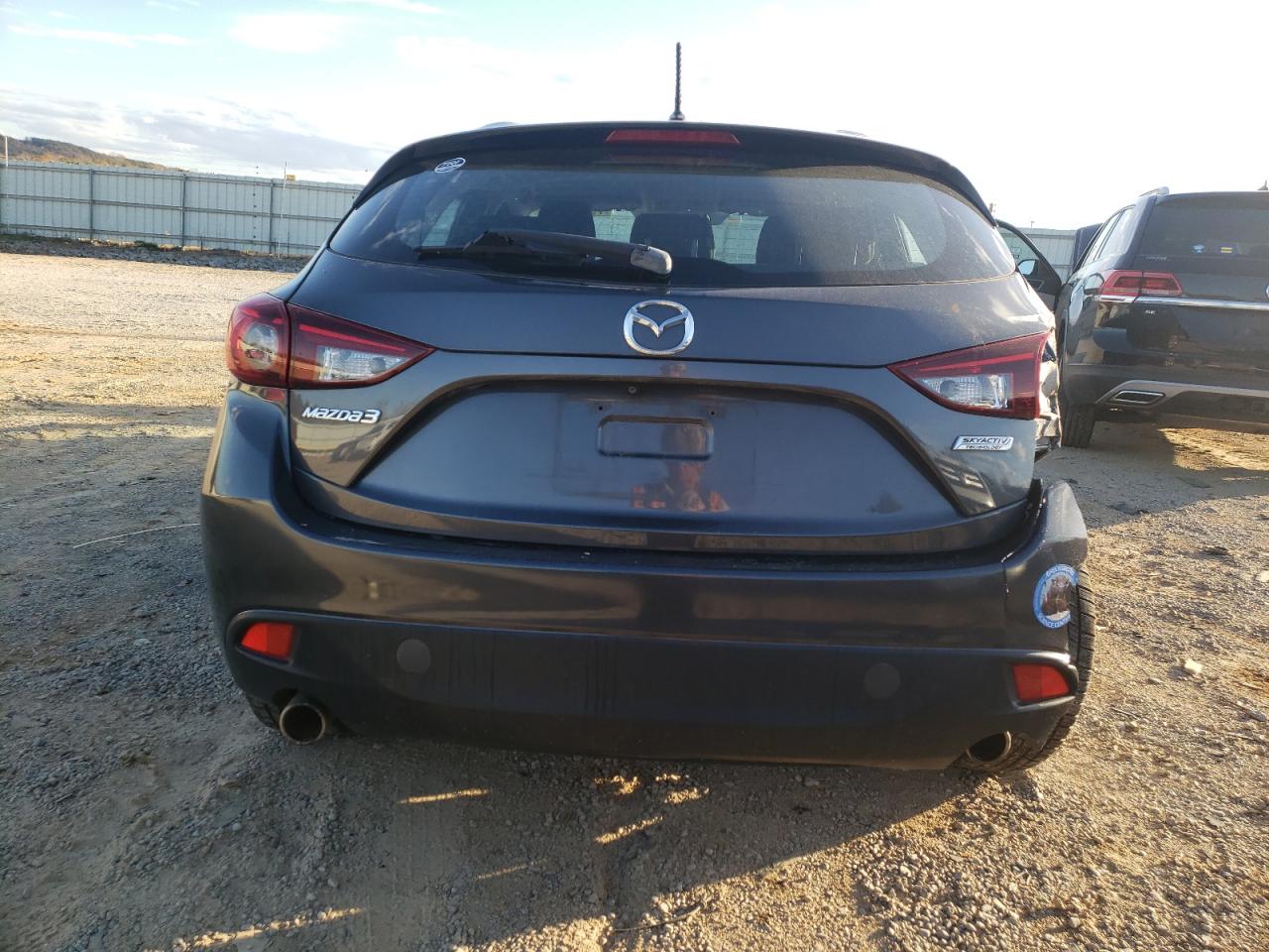 2016 Mazda 3 VIN JM1BM1K71G1354191 Copart auction photo, all over / undercarriage damage thumbnail 6