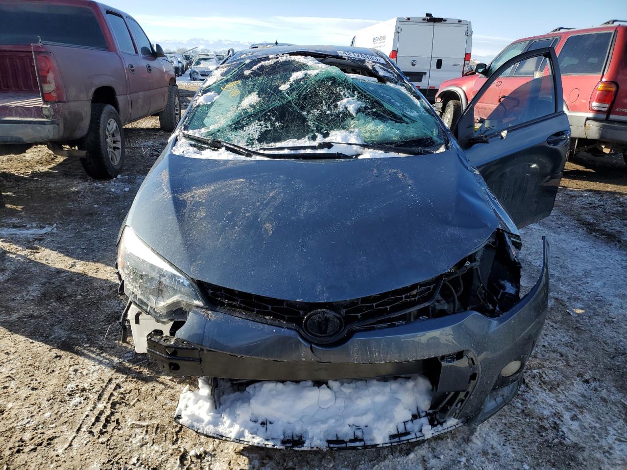 2016 Toyota Corolla VIN 2T1BURHE0GC514917 Copart auction photo, all over / vandalism damage thumbnail 5