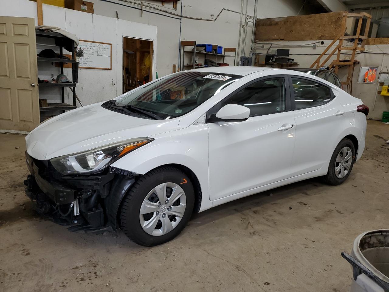 2016 Hyundai Elantra VIN 5NPDH4AEXGH700472